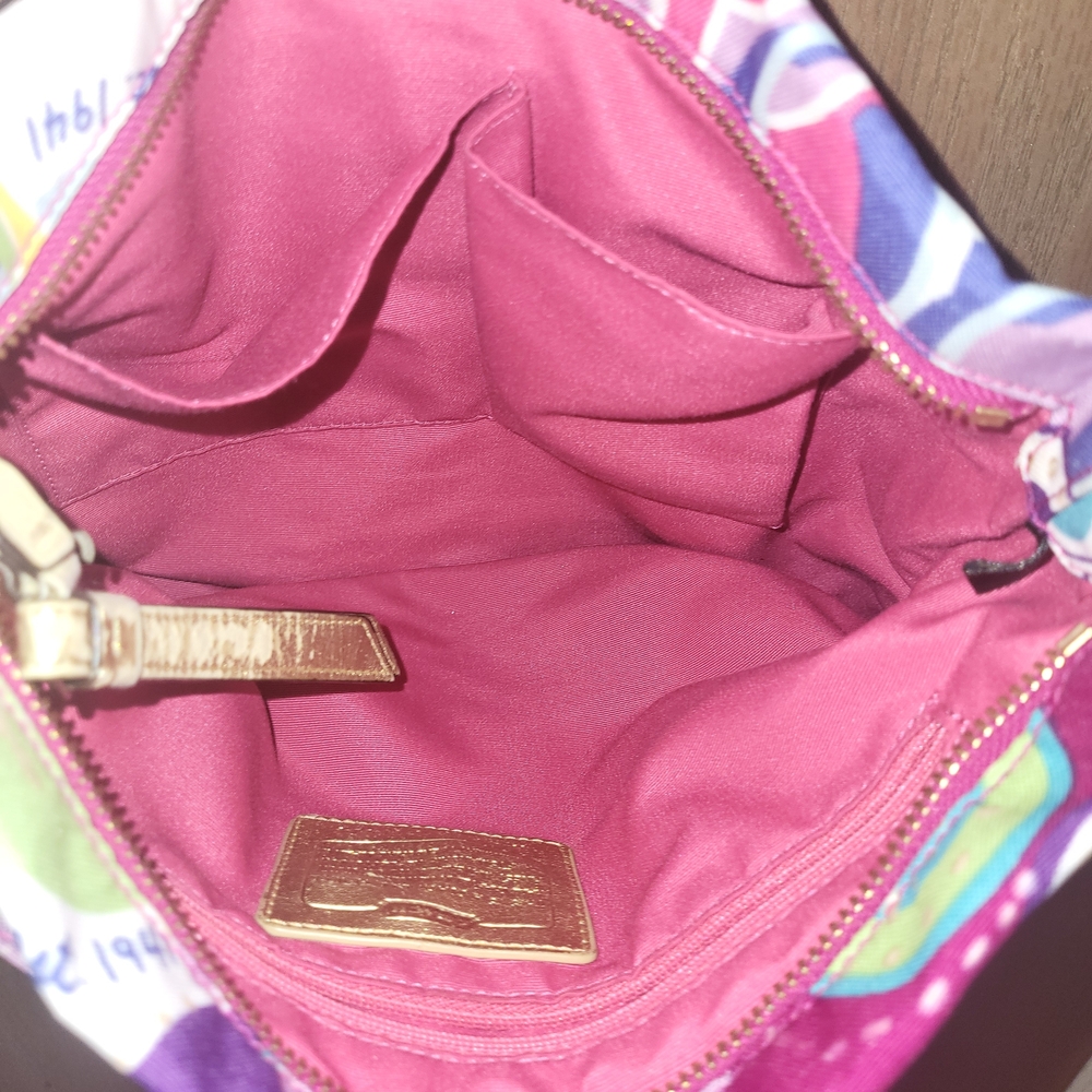 Coach Multicolor Pattern Crossbody Bag - Picture 6 of 8